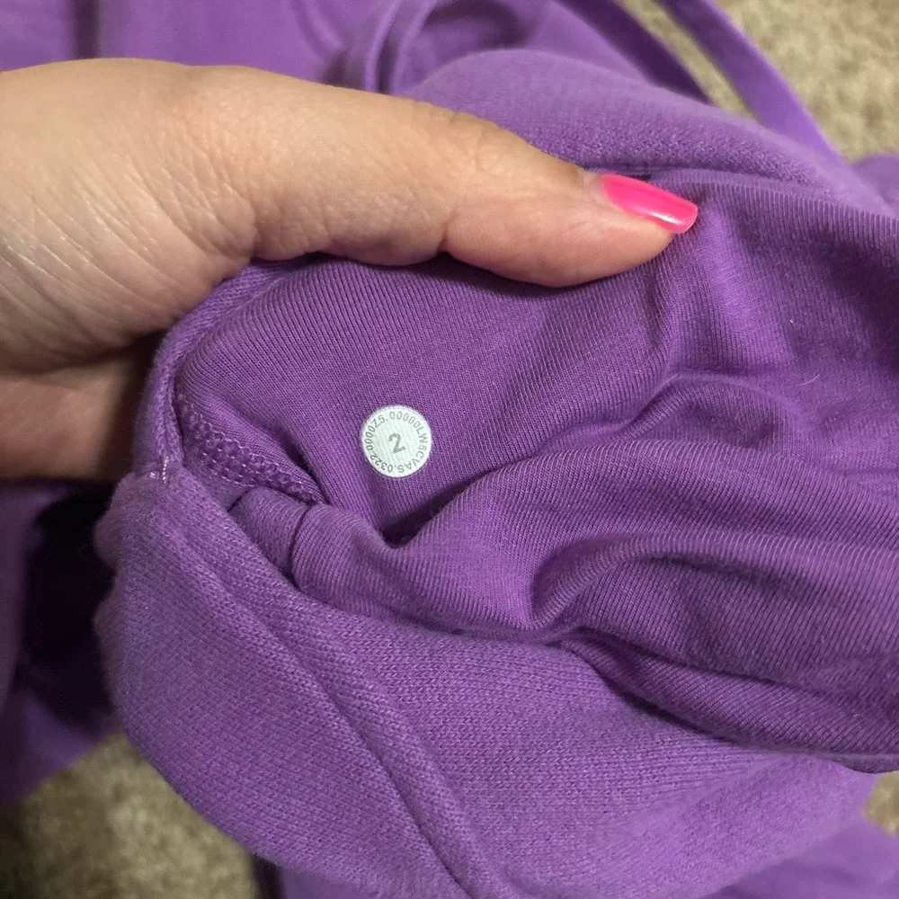 Lululemon Scuba High-Rise Jogger Moonlit Magenta Size 2